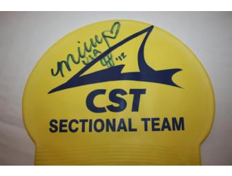 Custom Framed Missy Franklin Photos & Autographed CST Swim Cap