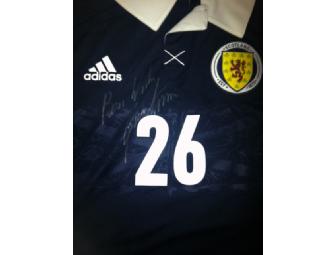 Signed Scotland Home Shirt