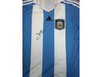 Signed Lionel Messi Argentina Home Shirt (1 of 2)