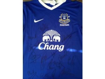 Signed Everton Home Shirt