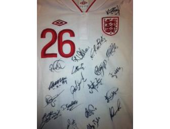 Signed England Women's Home Shirt