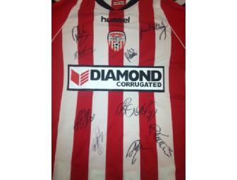 Signed Derry City Home Shirt