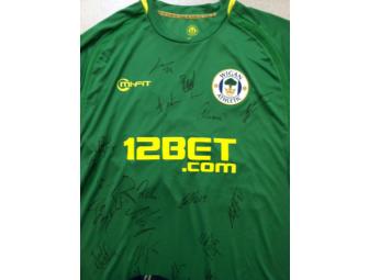 Signed Wigan Athletic Goalkeeper Shirt