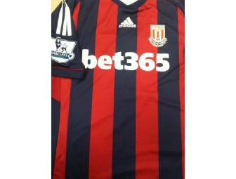 Signed Geoff Cameron Stoke City Away Shirt