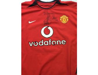 Signed Ruud van Nistelrooy Manchester United Shirt