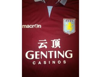 Signed Aston Villa Home Shirt