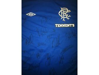 Signed Rangers Home Shirt