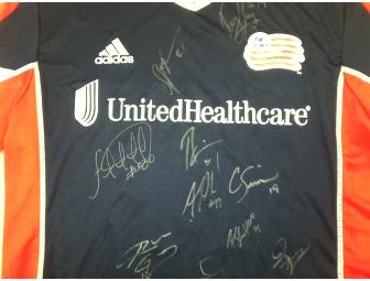 Signed New England Revolution Home Shirt