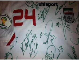 Signed Iran National Team Shirt