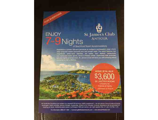 7-9 Nights, St. James Club - Antigua - Photo 1