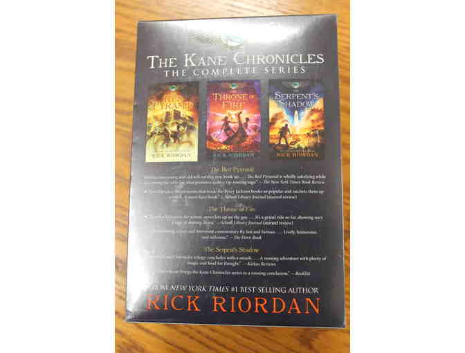 Boxed Set of Kane Chronicles Young Adult Books