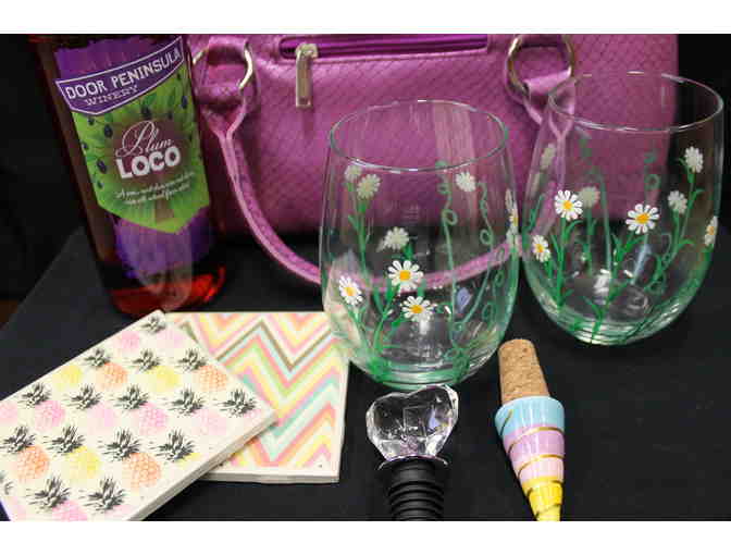 Sip Into Spring Wine Basket