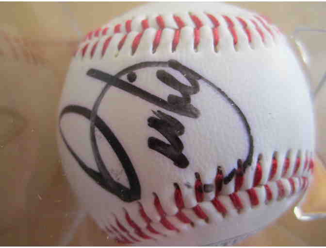 Bill Lee / Joe Morgan autographed baseball