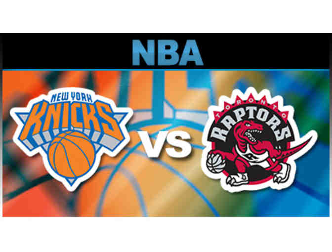 NY Knicks vs. Toronto Raptors - Photo 1
