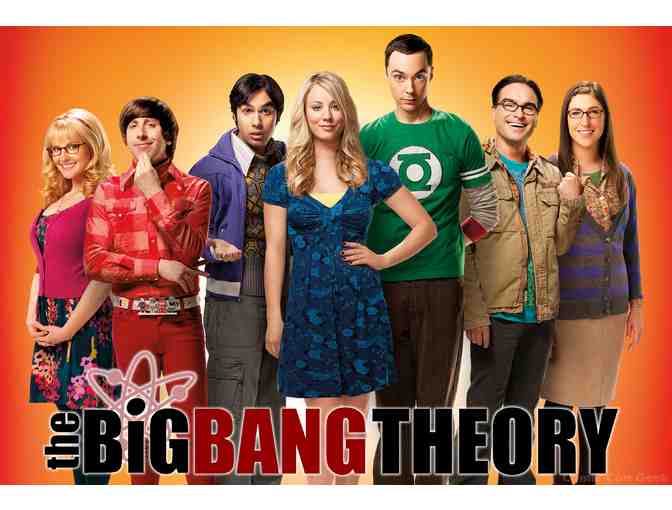 The Big Bang Theory 7-Season DVD Set with Cast-signed Poster