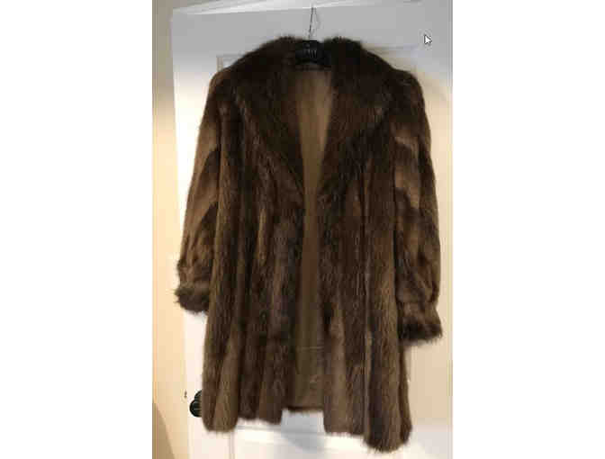 Natural Beaver Coat