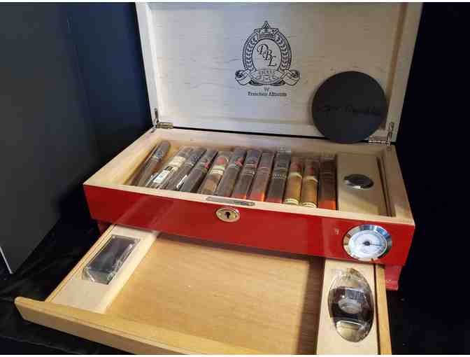 Humidor with Cigars