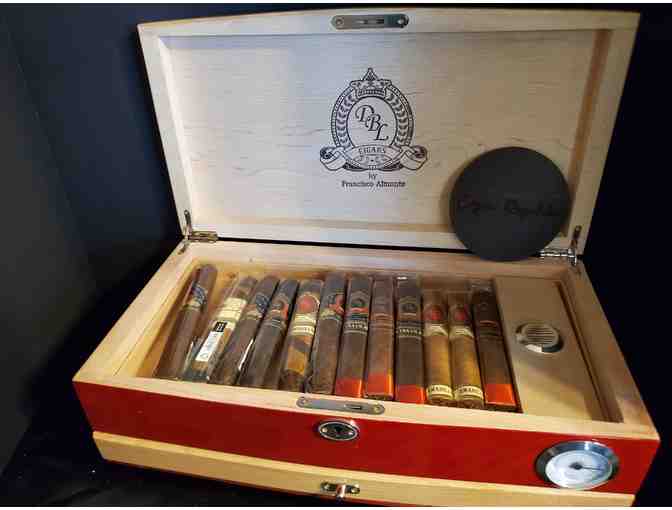 Humidor with Cigars