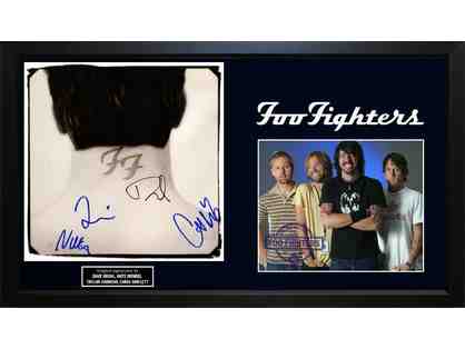 Foo Fighters X4 Signed Nothing Left To Lose Album Cover With Custom Display Case