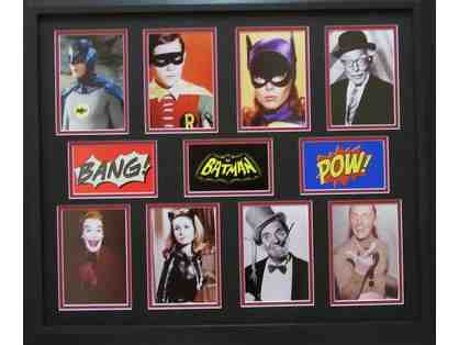 Batman TV Series Collage professionally custom framed, ready to hang