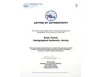 Autographed Philadelphia 76ers Jersey