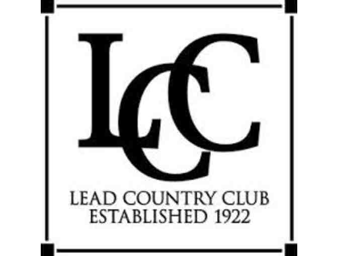 2 - Gift Certifcates to Lead, SD Country Club!