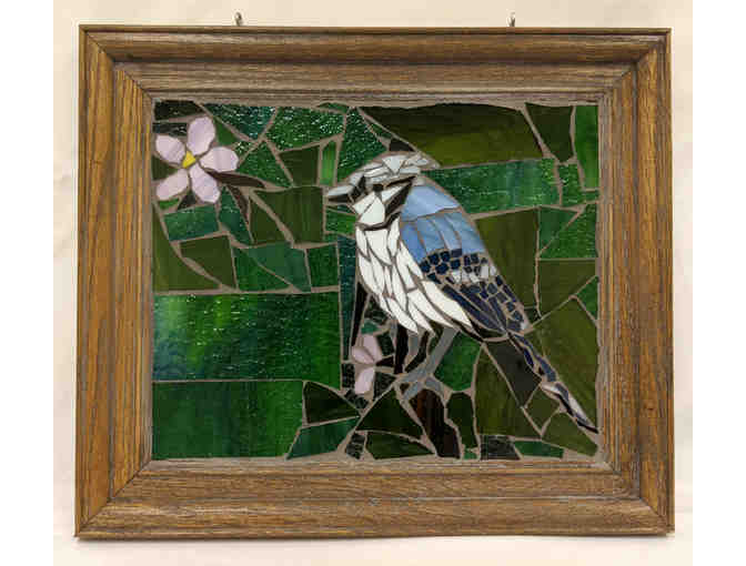 Blue Jay Glass Mosaic - Broken Becomes Beautiful - Photo 1