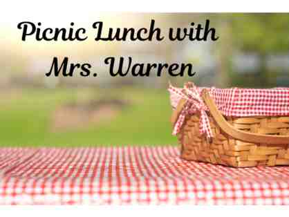 Picnic lunch with Mrs. Warren