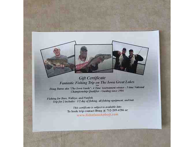 Fantastic Fishing Trip on the Iowa Great Lakes Gift Certificate - Photo 1
