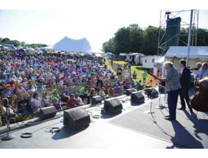 Tickets to the Bluegrass Music Festival