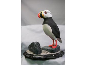 Hand Carved Atlantic Puffin