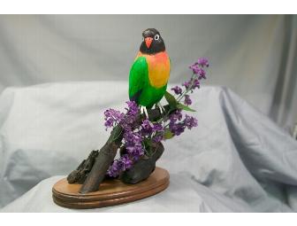 Hand Carved Love Bird