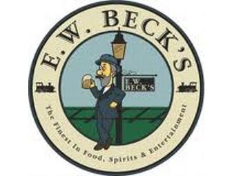 EW Becks - $25 Gift Card