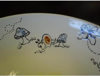 Adorable K and 1st Grade Hand-Painted Pasta Bowl!