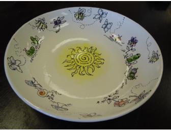 Adorable K and 1st Grade Hand-Painted Pasta Bowl!