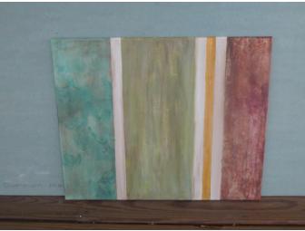 Trio of Canvases (by the 2nd Grade Girls!)
