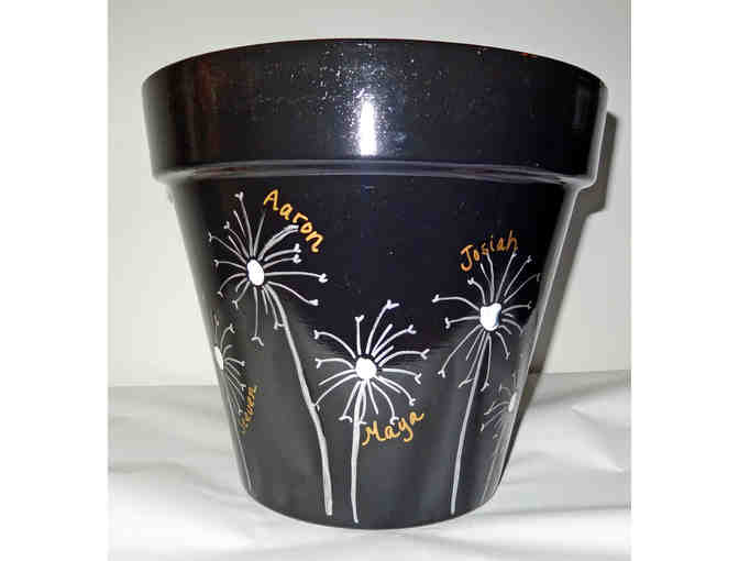 3rd Grade Hand-Painted Garden Pot!