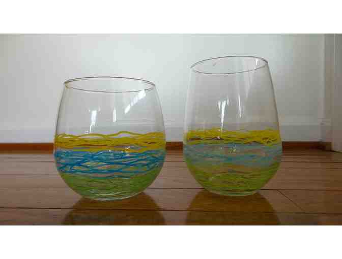 2nd Grade Glasses and Punch Bowl