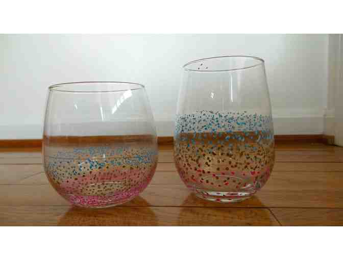 2nd Grade Glasses and Punch Bowl