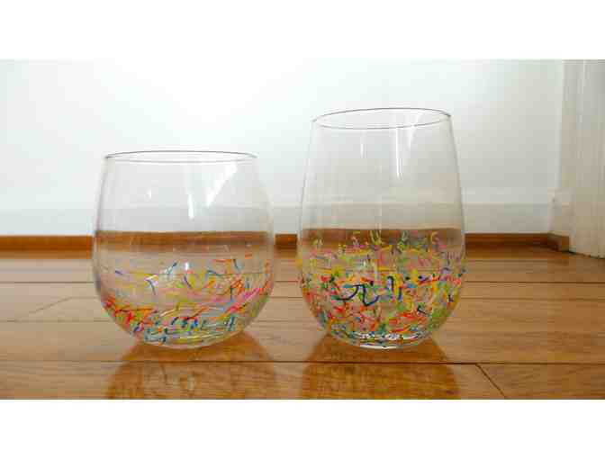 2nd Grade Glasses and Punch Bowl