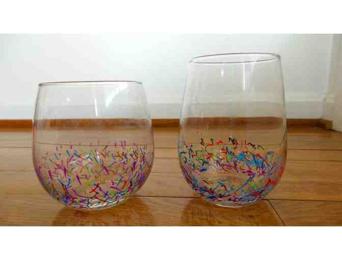 2nd Grade Glasses and Punch Bowl