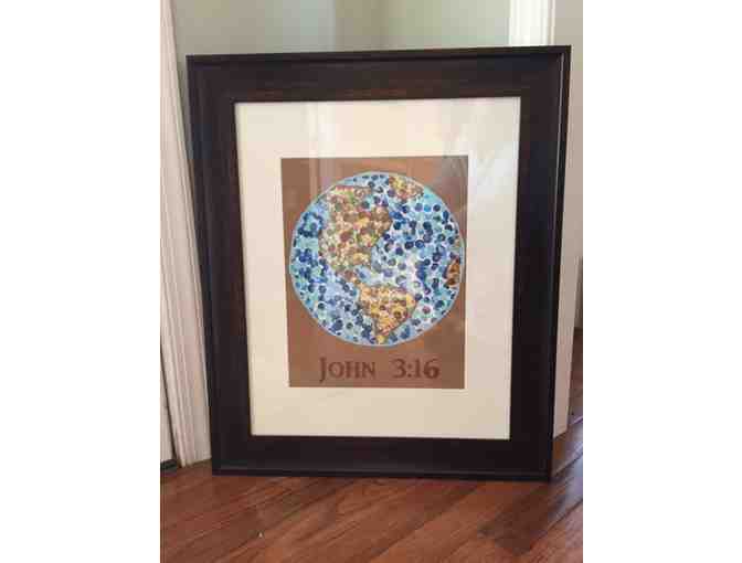 * 5th Grade John 3:16 Art