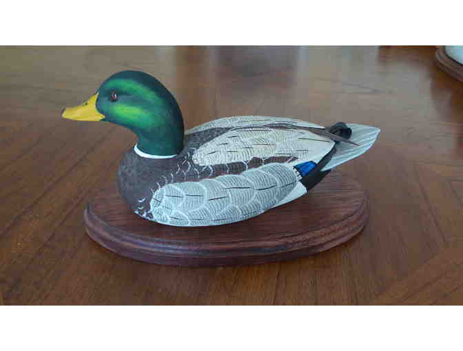 Hand Carved Mallard Drake