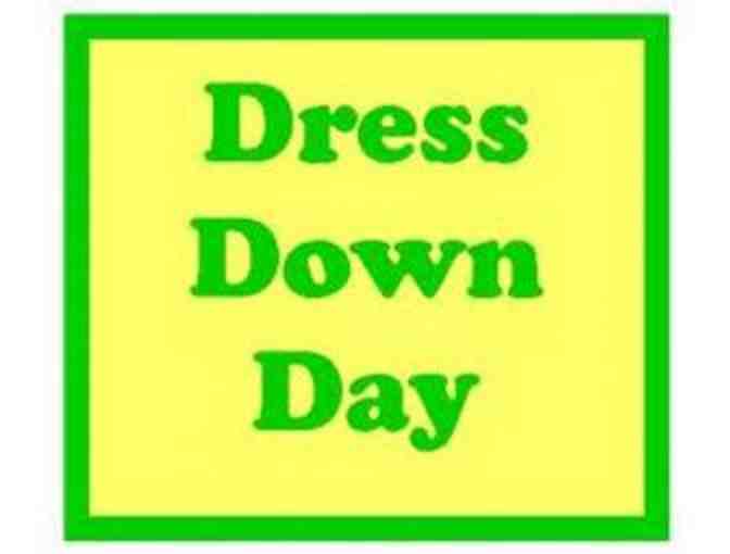 Dress Down Day for Your Child's Whole Class on Their Birthday (or 1/2 Bday)