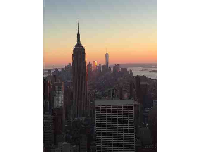 Top of the Rock Observation Deck at Rockefeller Center - 2 Tickets
