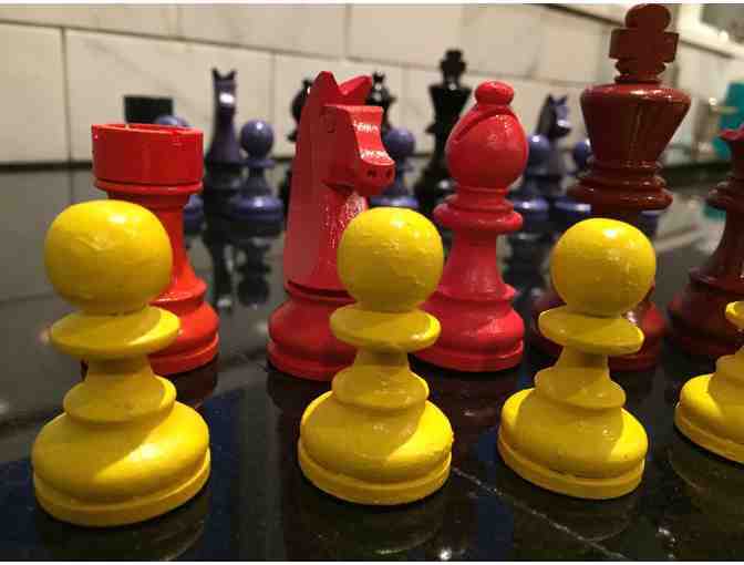 Chess Set - Hand Painted by the 5th and 6th Graders