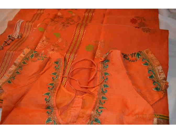 Kota Orange Saree