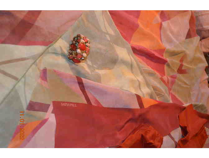 Satya Paul Green Silk Saree