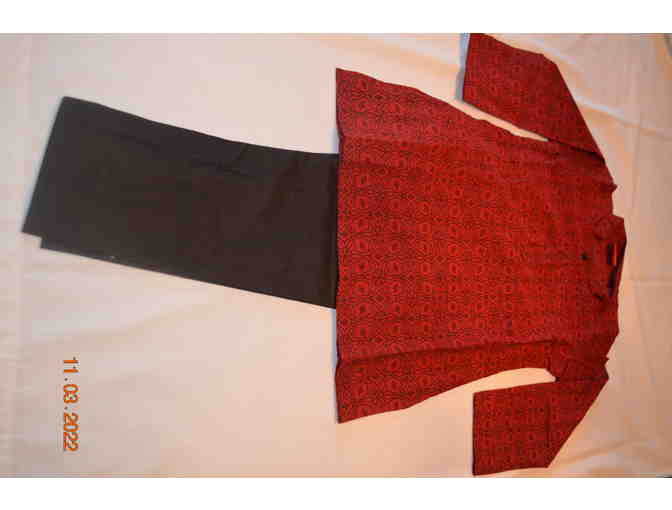 Boys - Red Kurta/Pyjama set - 3 Years