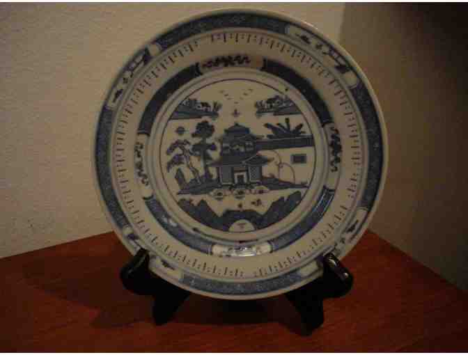 Blue and White Chinese plate I